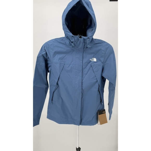 NWT The North Face Womens‎ Antora Rain Hoodie Indigo Stone XS Waterproof Jacket